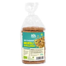 SOLNATURAL Galettes de Muesli et Noisettes 250g