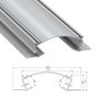 Profilé Aluminium VEDA 2,02 m - Anodisé Argent