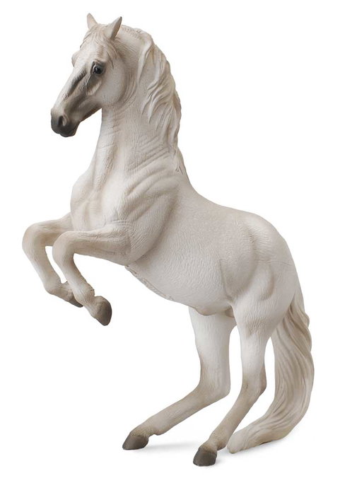 Collecta Figurine Semental Lipizzaner XL 88518 - Réplique Réaliste Peinte à la Main - Cheval Détaillé pour Collection Collecta Figurine Semental Lipizzaner XL 88518 - Réplique Réaliste Peinte à la Main - Cheval Détaillé pour Collection