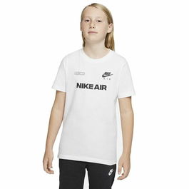 T shirt à manches courtes Enfant Nike Air Blanc