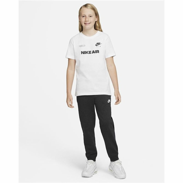 T shirt à manches courtes Enfant Nike Air Blanc