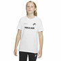 T shirt à manches courtes Enfant Nike Air Blanc