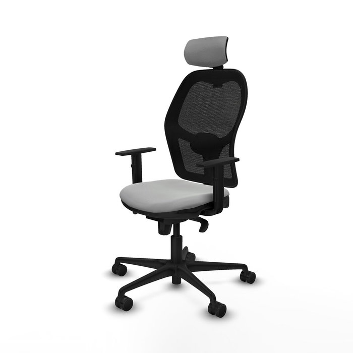 Piqueras y Crespo Chaise de Bureau 1D036N2 Gris clair