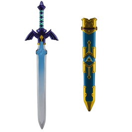 JAKKS PACIFIC Épée Link The Legend of Zelda, Accessoire de déguisement, Réplique, 66 cm