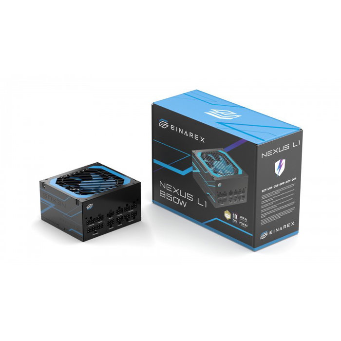 Einarex Nexus L1 850W ATX 3.1 Gold Full Modulaire noire
