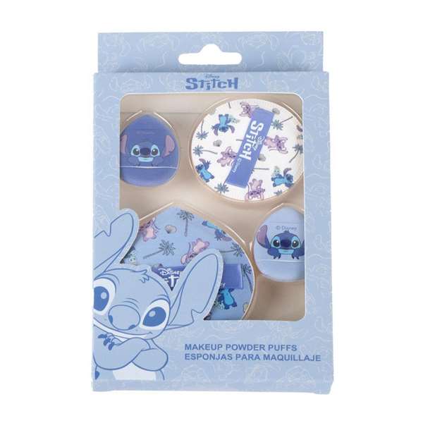 Cerdá Esponja Maquillaje Stitch - Éponge de maquillage pour enfants, design Stitch, couleur bleue Cerdá Esponja Maquillaje Stitch - Éponge de maquillage pour enfants, design Stitch, couleur bleue