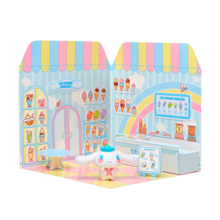 Comansi Hello Kitty – Sticker House Cinnamoroll Ice Cream ST30004 Figurine à décorer avec stickers Comansi Hello Kitty – Sticker House Cinnamoroll Ice Cream ST30004 Figurine à décorer avec stickers