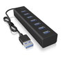 Icy IB-HUB1700-U3 Hub USB 3.0 à 7 ports