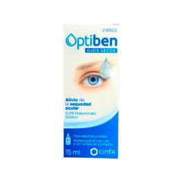 OPTIBEN OJOS SECOS GOTAS 15 ML