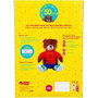 Gipsy Toys Peluche musicale Petit Ours Brun - Conteur d'histoires 28 cm