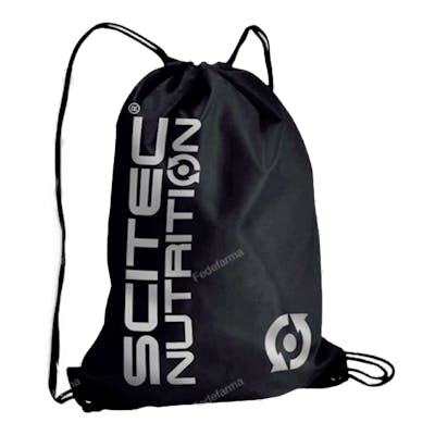 Scitec Nutrition - Sac de sport Gym Sack noir avec impression argent - Scitec Black W Silver Print Scitec Nutrition - Sac de sport Gym Sack noir avec impression argent - Scitec Black W Silver Print