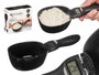 Kinvara Pèse-personne de cuisine numérique noir 23x6x9 cm précision 1g piles CR2032 incluses (Set de 12)
