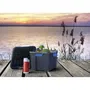 KIS Scuba Box M - Boîte de rangement étanche 45 litres, cadenassable, noir - 49,5 x 39 x 34 cm
