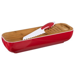 Cook Concept Panera 3-en-1 avec planche en bambou et couteau