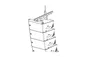 JBLPRO Cadre d'array pour SRX906LA