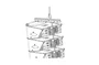 JBLPRO Cadre d'array pour SRX906LA