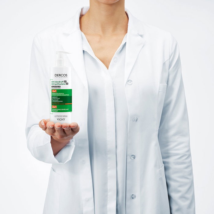 Vichy Shampoing et après-shampoing antipelliculaires 2 en 1 DERCOS DS 390 ml