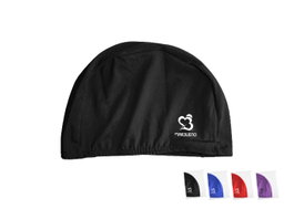Marbueno 10082A Bonnet de Bain Lycra Bleu pour Natation Homme Femme