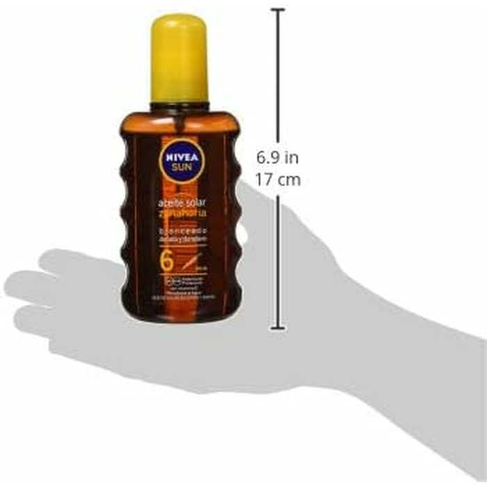 Nivea SUN Huile Solaire Carotte SPF 6 200 ml