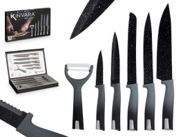 Kinvara Set de 6 Pièces Couteaux et Éplucheur 36 x 3.5 x 23 cm (Set de 6)