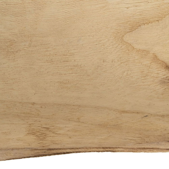 BigBuy Home Plateau Naturel Bois 46 x 24 x 5 cm