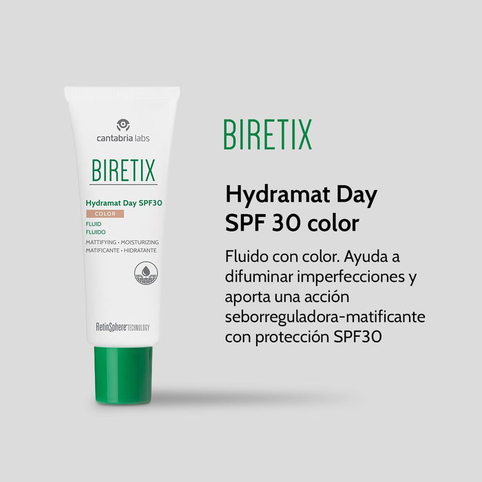 Biretix BIRETIX HYDRAMAT DAY fluide teinté SPF30 50 ml