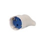 Solera Base Schuko 4,8 mm 16 A 250 V blanche avec anneau d'extraction