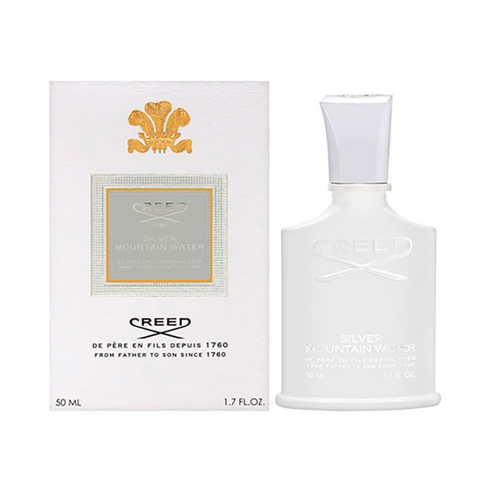 Creed EAU DE MONTAGNE D'ARGENT EDP Vapo 50 ml Parfum Unisexe Notes Citronnées Thé Brise Marine Bois de Santal Musc