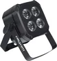 ALGAMLIGHT Mini Par Led 4x6W RGBW pour Fête et Événement avec Fonctions DMX et Musical