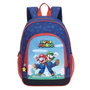 Toybags Sac à Dos Super Mario avec Poches Latérales, Intérieur Forré Personnalisé, 32 x 25.5 x 11 cm