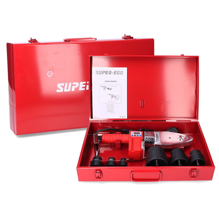 Machine de soudage de tuyaux Super Ego 1500000448 800 W Plastique
