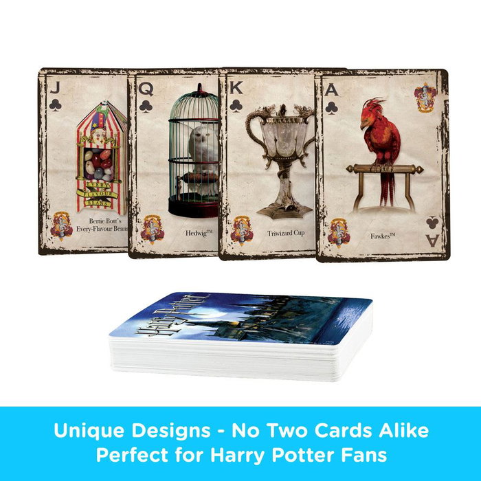 Aquarius Harry Potter jeu de cartes à jouer Wizarding World