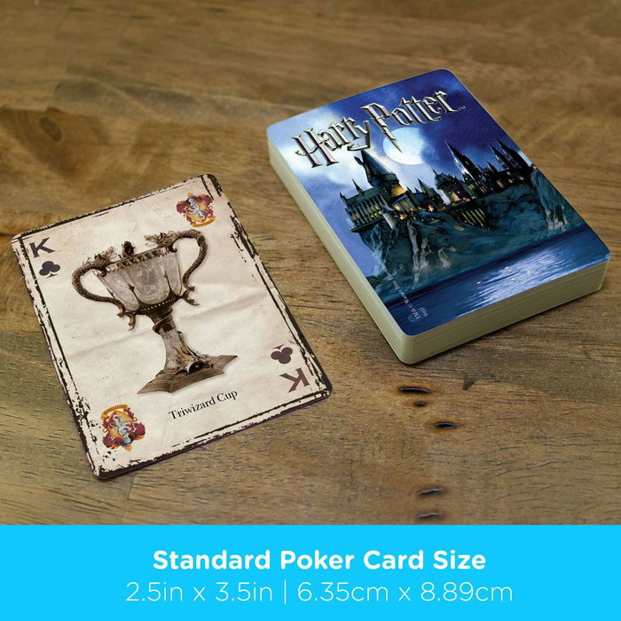 Aquarius Harry Potter jeu de cartes à jouer Wizarding World