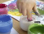 Kreul Set mini 6 botes peinture para dedos MUCKI 'Fortune' 50 ml