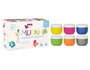 Kreul Set mini 6 botes peinture para dedos MUCKI 'Fortune' 50 ml