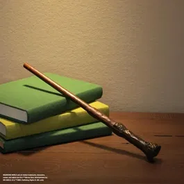 Spin Master Baghette Magique Interactive Harry Potter - Lancez des Sorts avec Effets Sonores - Réplique du Wizarding World - Longueur 30 cm (Fonctionne avec Piles LR44)