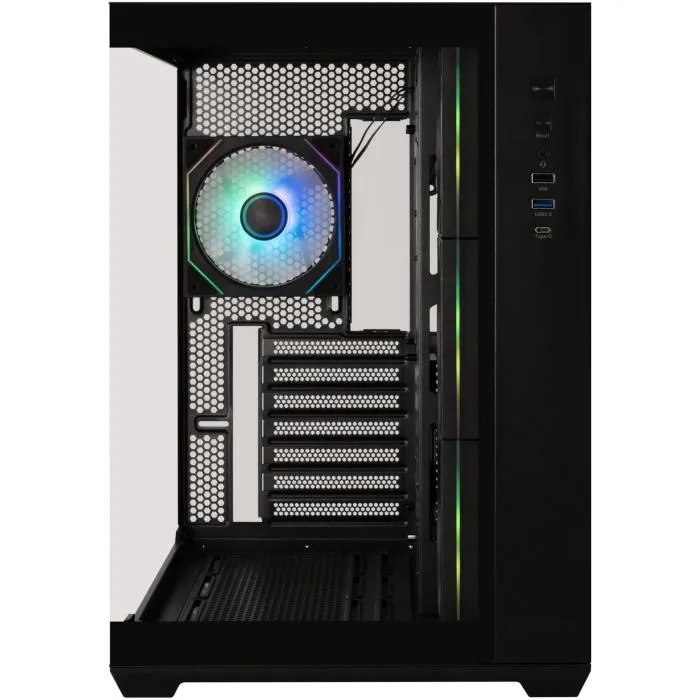 Bitfenix AL118 - Boitier PC Cube Panoramique Noir - Compatible ATX, Micro ATX, Mini-ITX - 4 Ventilateurs A-RGB, Ports Type-C & USB 3.0, 2 Panneaux Verre Trempé Bitfenix AL118 - Boitier PC Cube Panoramique Noir - Compatible ATX, Micro ATX, Mini-ITX - 4 Ventilateurs A-RGB, Ports Type-C & USB 3.0, 2 Panneaux Verre Trempé