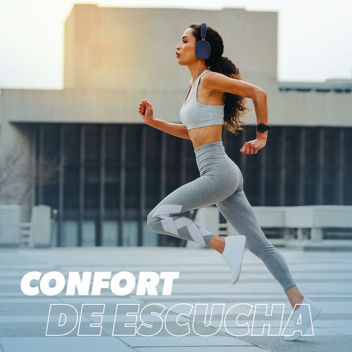 Casques Bluetooth avec Microphone T'NB BOUNCE Bleu foncé Casques Bluetooth avec Microphone T'NB BOUNCE Bleu foncé