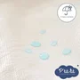 P'Tit Lit - Lot de 2 Protèges-matelas Bébé 60x120 cm - Imperméable et Respirant - Silencieux - Lavable Machine 90°C