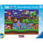 RAVENSBURGER - Puzzle 500 pièces Sonic the Hedgehog - Image 49 x 36 cm