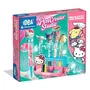 Clementoni - Atelier Créatif Stylos Décoration Hello Kitty et ses amis - Coffret Multilingue pour Enfants dès 6 Ans - Set de Stylos à Paillettes avec Figurines
