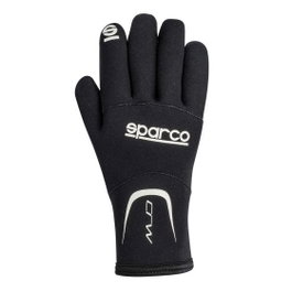 Sparco Gants Crw 2020 S00260NR2M Noir Taille M Karting Humide Thermo-Soudé Néonprène Paume Silicone