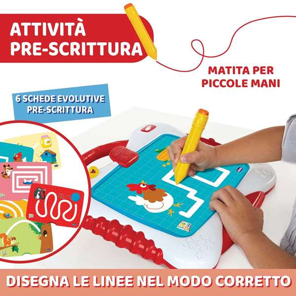 Chicco Ma première Pizarra avec crayon