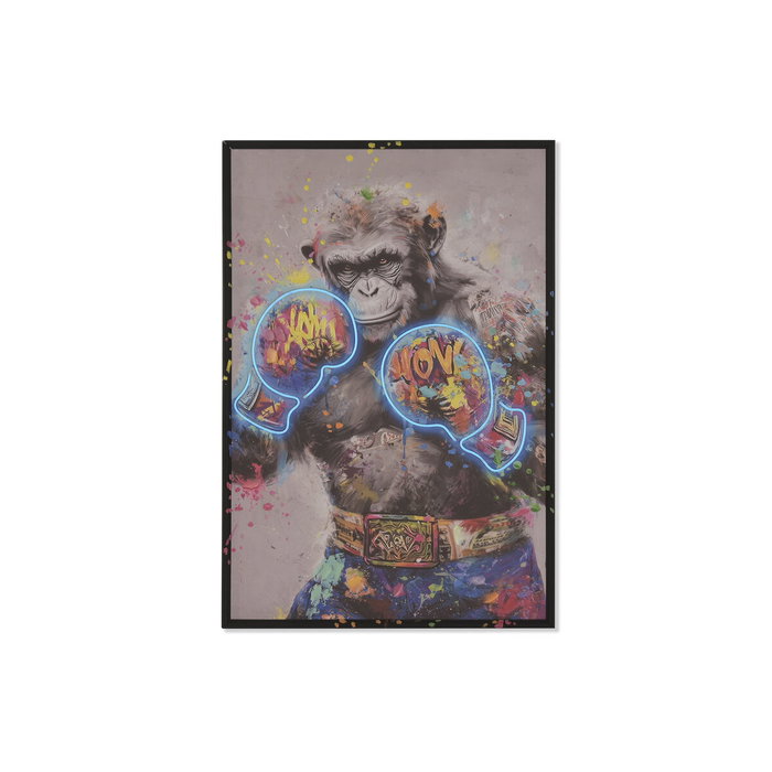 Home ESPRIT Toile ESPRIT Vintage Chimpanzé 83 x 3,7 x 123 cm