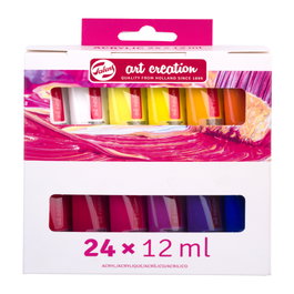 Talens Art Creation Set acrylique 24 x 12 ml