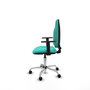 PIQUERAS Y CRESPO Chaise de bureau Algarra similicuir turquoise