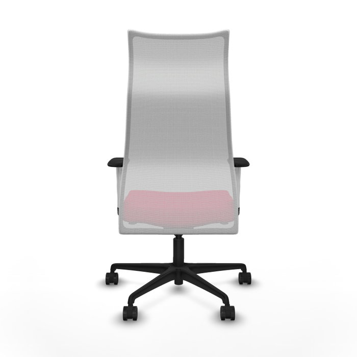 Piqueras y Crespo Chaise de Bureau Albacete Rouge et Blanc