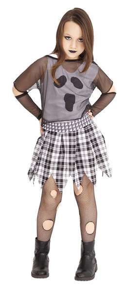 Rubies Déguisement Enfant Punk Fantôme - Taille Tween 11-14 Ans (Âge Recommandé : 3 Ans et Plus) Rubies Déguisement Enfant Punk Fantôme - Taille Tween 11-14 Ans (Âge Recommandé : 3 Ans et Plus)