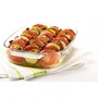 Pyrex Plat à four rectangulaire avec poignées 35 x 23 cm - Verre - Compatible four, micro-ondes, lave-vaisselle