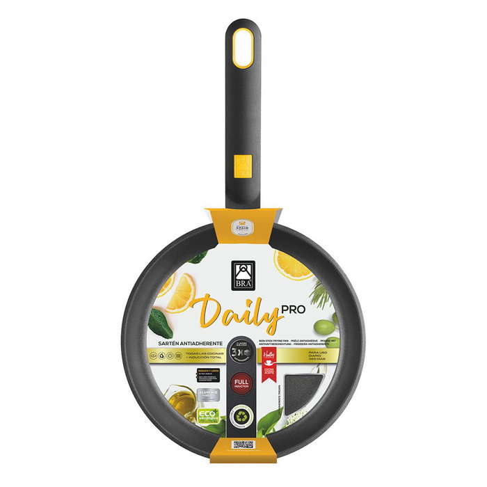 Bra Daily Pro Poêle en aluminium fondu 24 cm Bra Daily Pro Poêle en aluminium fondu 24 cm